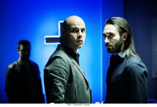 Gomorra: gli attori Marco D'Amore e Marco Palvetti