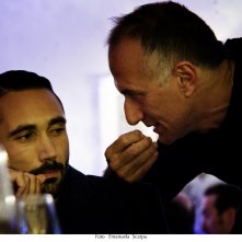 Gomorra: Marco Palvetti insieme a Stefano Sollima