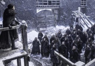 Il trono di spade: Jon Snow parla ai Guardiani della Notte in Oathbreaker