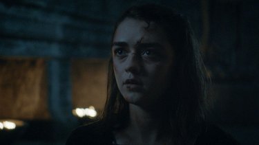 Il trono di spade: Maisie Williams interpreta Arya in Oathbreaker