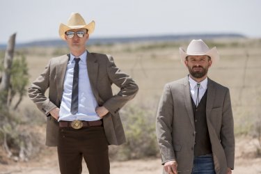 Preacher: Anatol Yusef e Tom Brooke in una scena