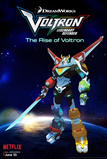 Voltron: Legendary Defender - Il poster della serie