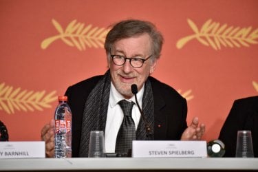 The BFG: Steven Spielberg durante la conferenza stampa a Cannes 2016