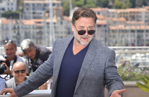 The Nice Guys: Russell Crowe in un momento del photocall