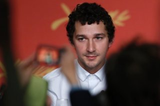 American Honey: l'attore Shia LaBeouf durante la conferenza stampa