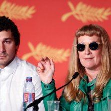 American Honey: Shia LaBeouf e Andrea Arnold durante la conferenza stampa