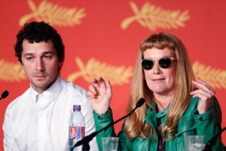 American Honey: Shia LaBeouf e Andrea Arnold durante la conferenza stampa