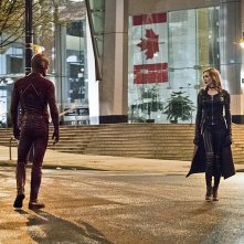 The Flash 2: Katie Cassidy si confronta con Grant Gustin