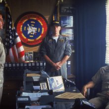 Tom Cruise in una scena del film Top Gun