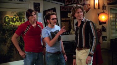 Josh Meyers con Ashton Kutcher in That '70 Show