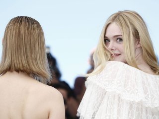 The Neon Demon: Elle Fanning al photocall di Cannes