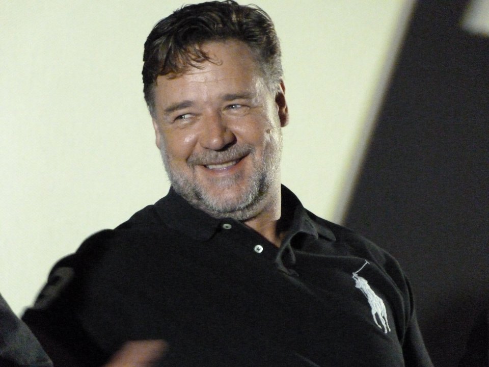 The Nice Guys: un sorridente Russell Crowe alla conferenza stampa