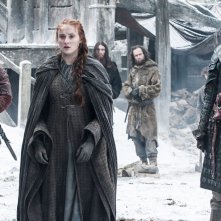 Il trono di spade: Podrick, Sansa e Brienne in Book of the Stranger