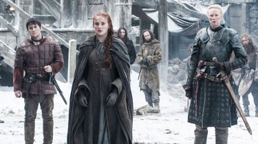 Il trono di spade: Podrick, Sansa e Brienne in Book of the Stranger