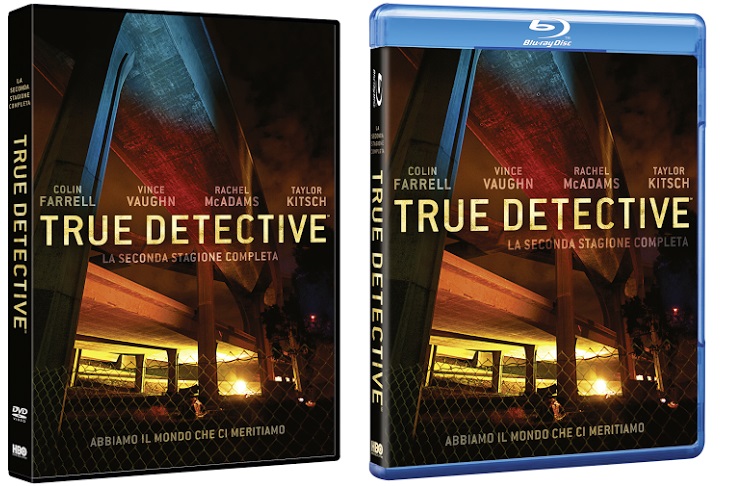 Le cover homevideo di True Detective - Stagione 2