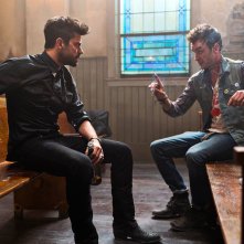 Preacher: Dominic Cooper e Joseph Gilgun in un'immagine del pilot
