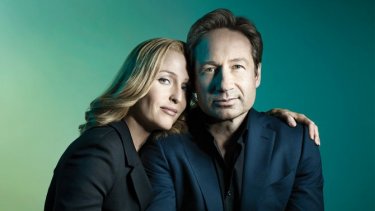 X-Files: le star in un'immagine promozionale