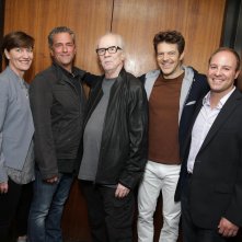 John Carpenter con Jason Blum e i prodiuttori di Blumhouse