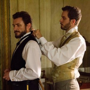 Stella cadente: Lorenzo Balducci e Alex Brendemühl in una scena del film