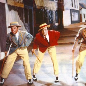 Un americano a Parigi: Gene Kelly si esibisce in un numero di ballo