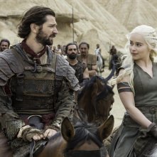 Il Trono di Spade: Michiel Huisman ed Emilia Clarke in Blood of My Blood