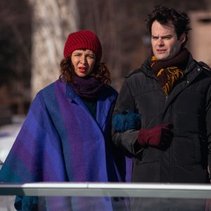 Il piano di Maggie: Maya Rudolph e Bill Hader in una scena del film