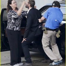 Hugh Jackman Beard Wolverine 3 Set Photos 08