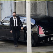Hugh Jackman Beard Wolverine 3 Set Photos 12