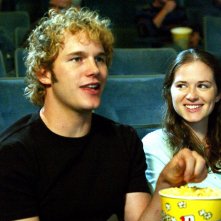 Everwood: Chris Pratt e Sarah Drew in una scena della serie