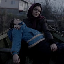 Nahid: Sareh Bayat in una scena del film