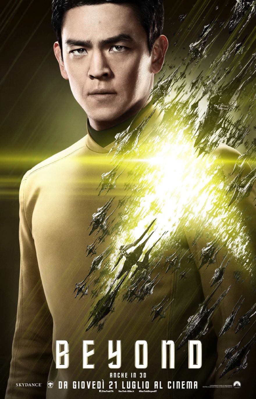 Star Trek Beyond Character 1 Sheet Italy Sulu