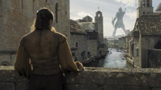 Il Trono di Spade: l'attrice Maisie Williams nella puntata The Broken Man