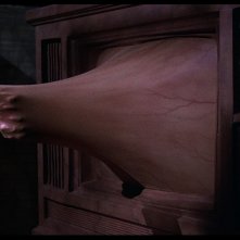 Videodrome, una scena del film di Cronenberg