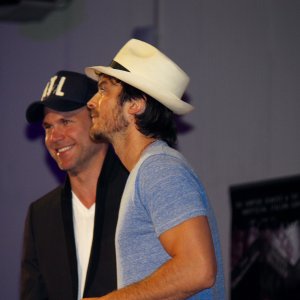 The Vampire Diaries: Matt Davis accanto a Ian Somerhalder alla Love and Blood convention