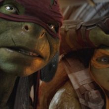 Tartarughe Ninja - Fuori dall'ombra: una scena del film d'azione