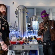 Tartarughe Ninja - Fuori dall'ombra: Stephen Farrelly e Gary Anthony Williams in una scena del film