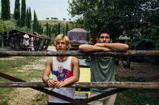 Il nostro ultimo: Fabrizio Colica e Guglielmo Poggi in un'immagine tratta dal film