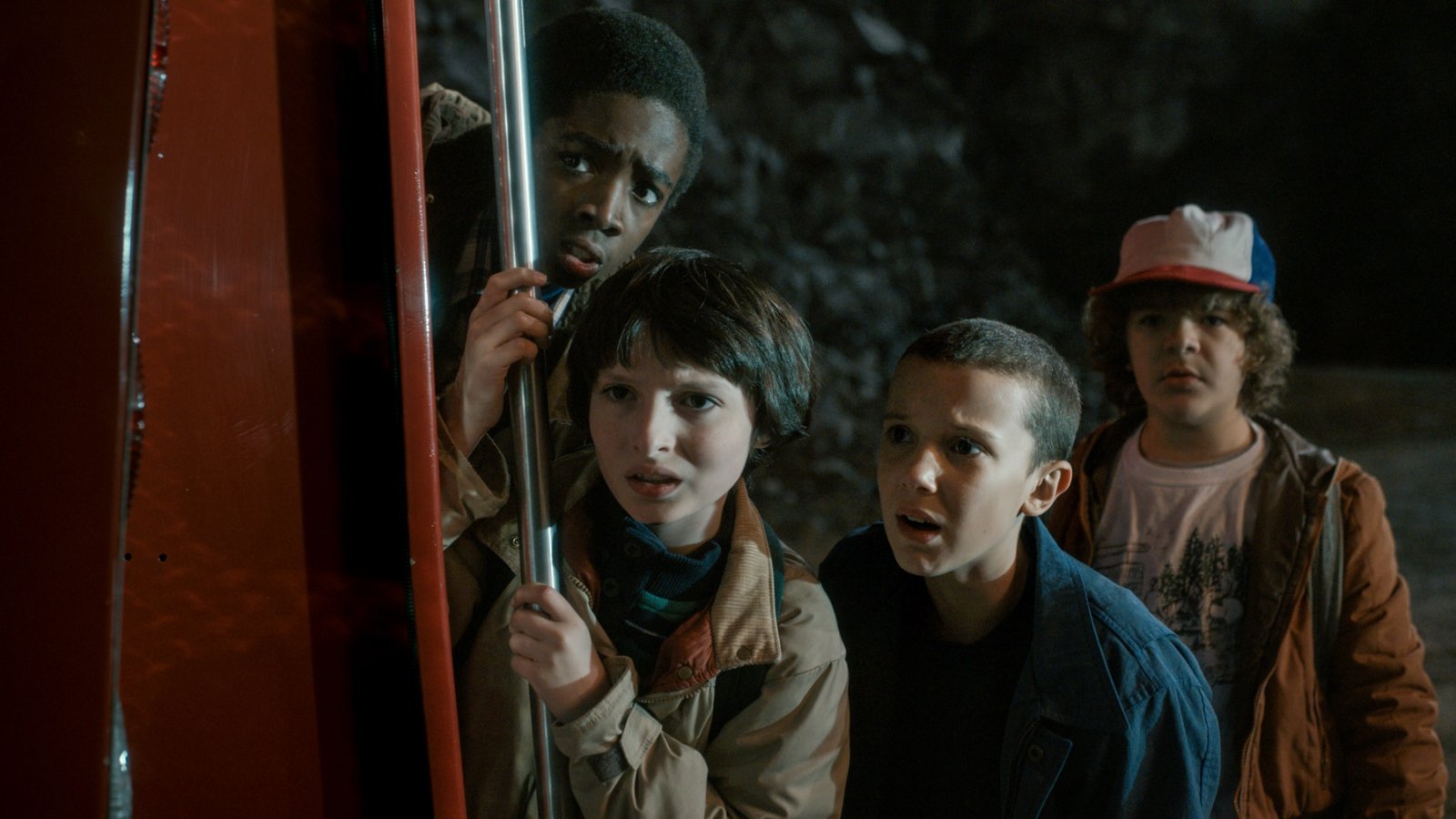 Una scena di Stranger Things
