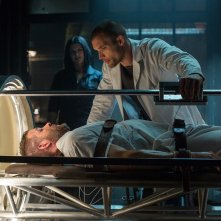 Deadpool: Ed Skrein con Ryan Reynolds