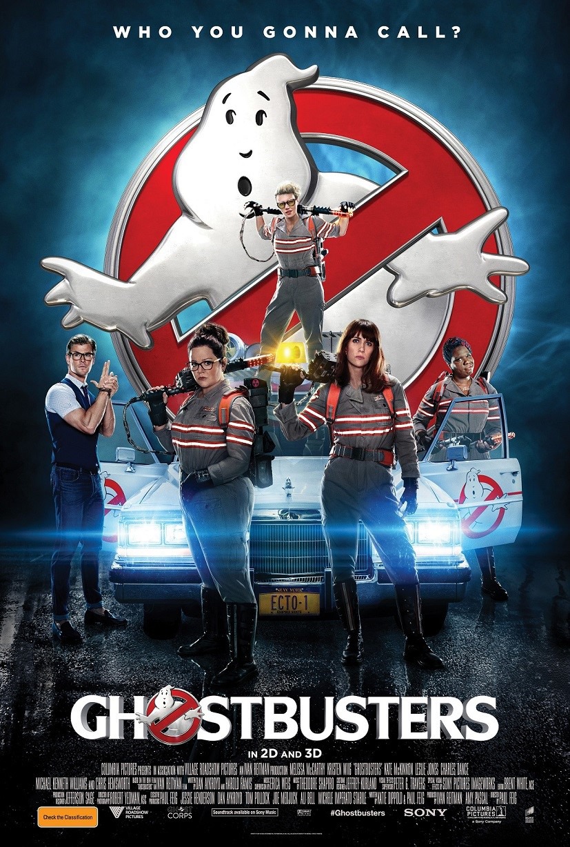 Ghostbusters - Una nuova locandina con il team al completo