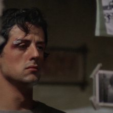 Rocky: un bel primo piano di Sylvester Stallone