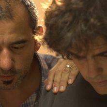 Il Clan: Juan Pedro Lanzani e il regista Pablo Trapero sul set del film