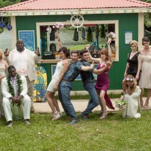 Mike & Dave: Un matrimonio da sballo, Anna Kendrick, Aubrey Plaza, Adam DeVine e Zac Efron in una foto promozionale