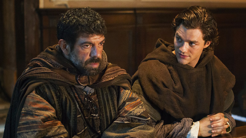 Marco Polo: Lorenzo Richelmy e Pierfrancesco Favino in una scena