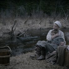 The Witch: Anya Taylor-Joy e Harvey Scrimshaw in un momento del film