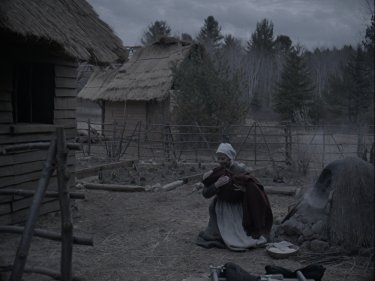 The Witch: Kate Dickie in una scena del film