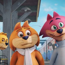 Top Cat e i gatti combinaguai: un momento del film animato