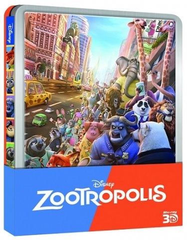 La steelbook di Zootropolis