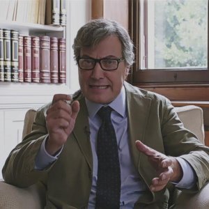 Dov'è Mario?: Corrado Guzzanti nei panni di Mario Bambea, in un'apparizione televisiva