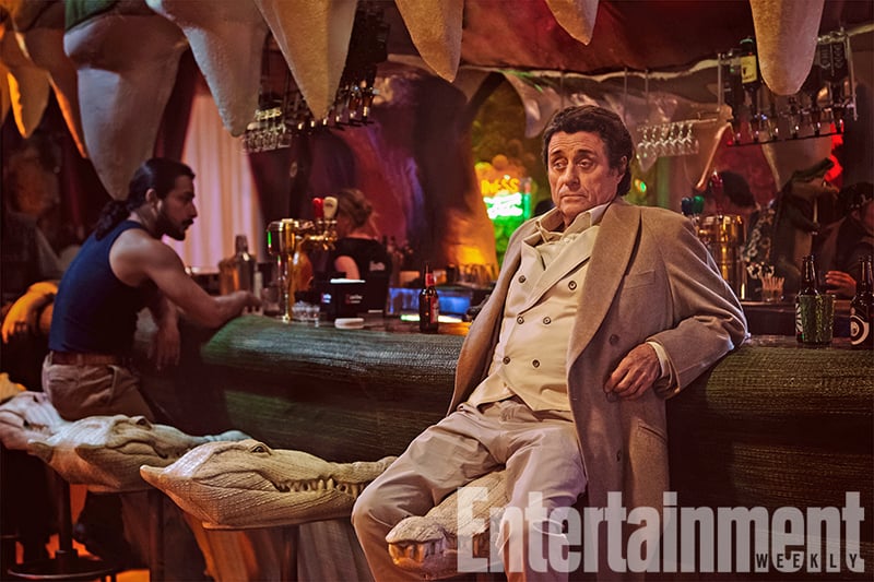 American Gods: Ian McShane in una foto della serie